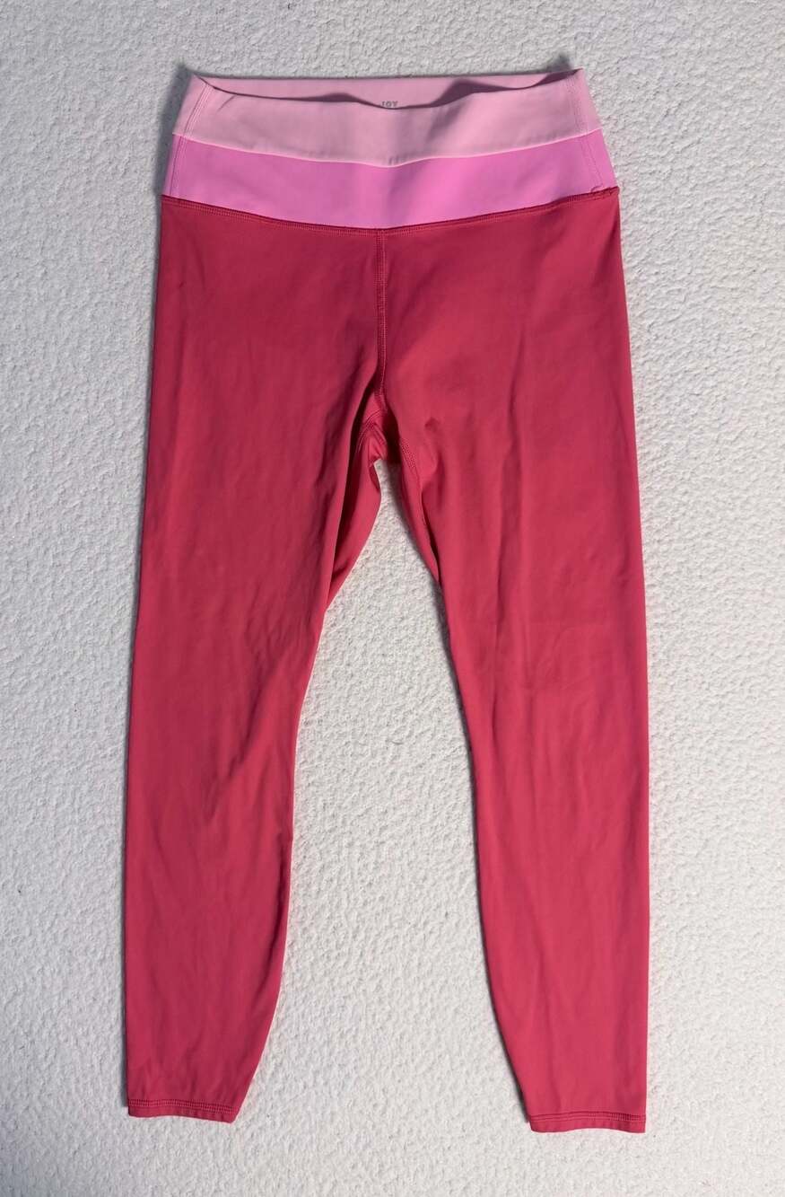JoyLab Women's High-Rise Athletic Leggings with Colorblock Waistband